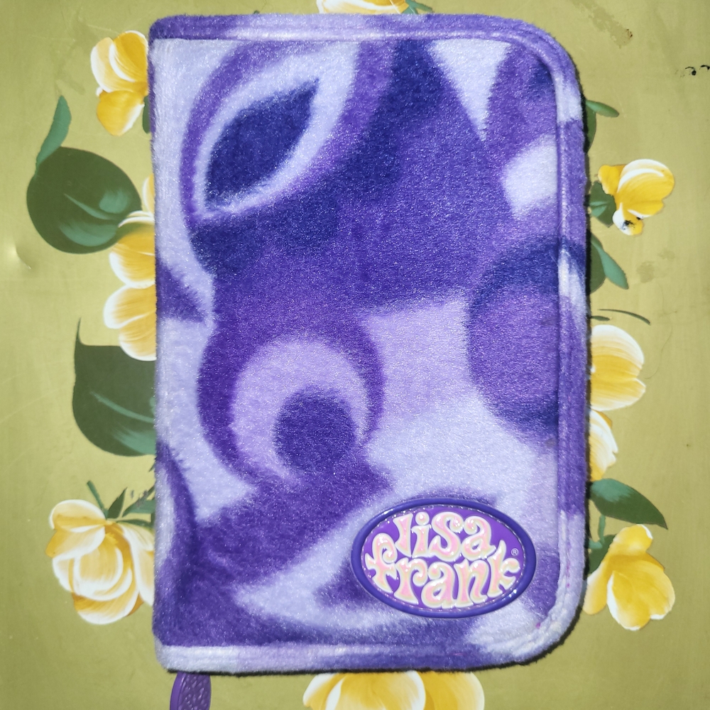 Lisa Frank Purple Fuzzy Planner